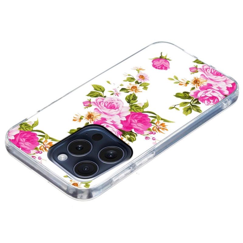 Case Hoesje iPhone 16 Pro Telefoonhoesje Rozen