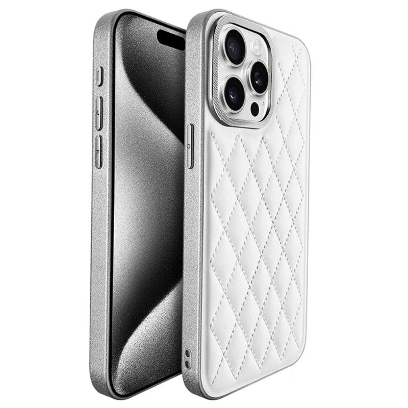 Cover Hoesje iPhone 16 Pro Telefoonhoesje Gewatteerd Kst Design