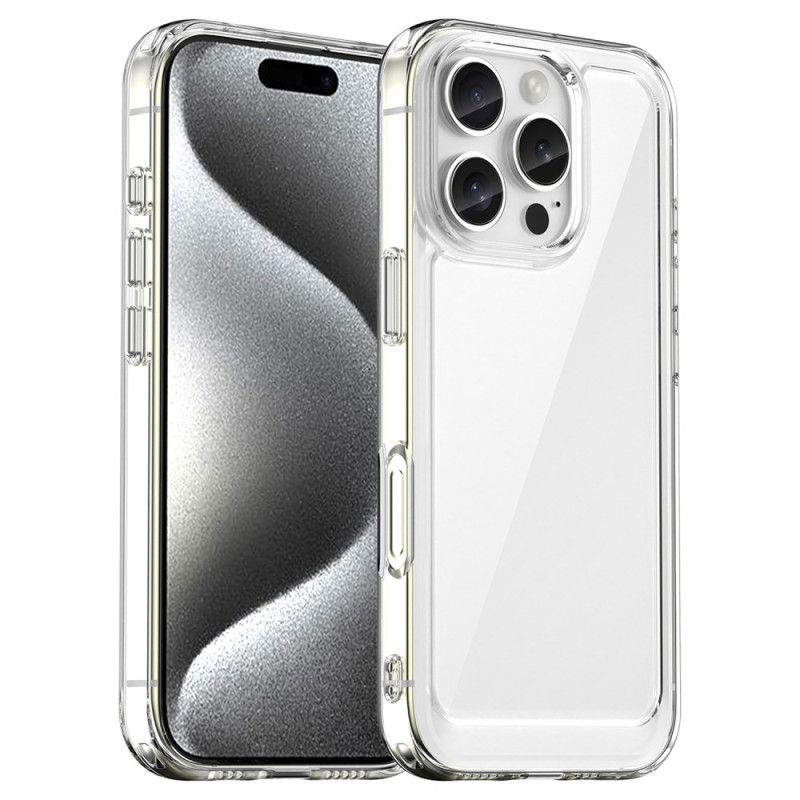 Hoesje iPhone 16 Pro Acryl En Siliconen Bescherming Hoesje