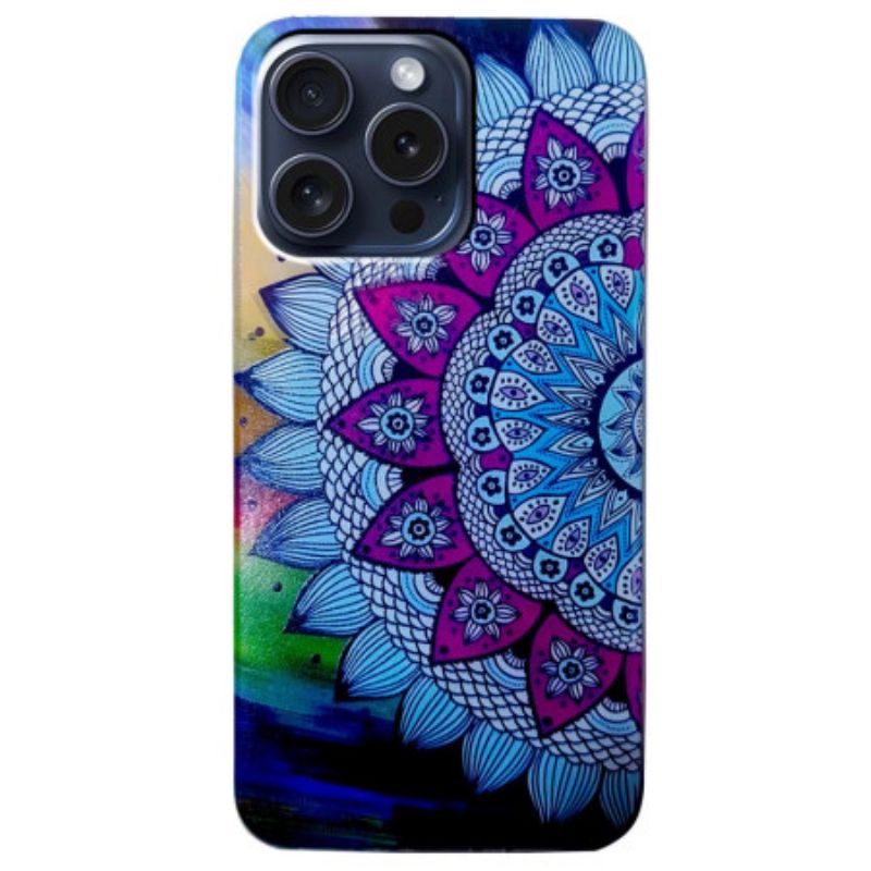 Hoesje iPhone 16 Pro Mandalapatroon