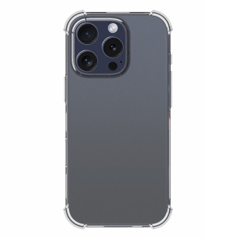 Hoesje iPhone 16 Pro Transparante Versterkte Hoeken Antislip