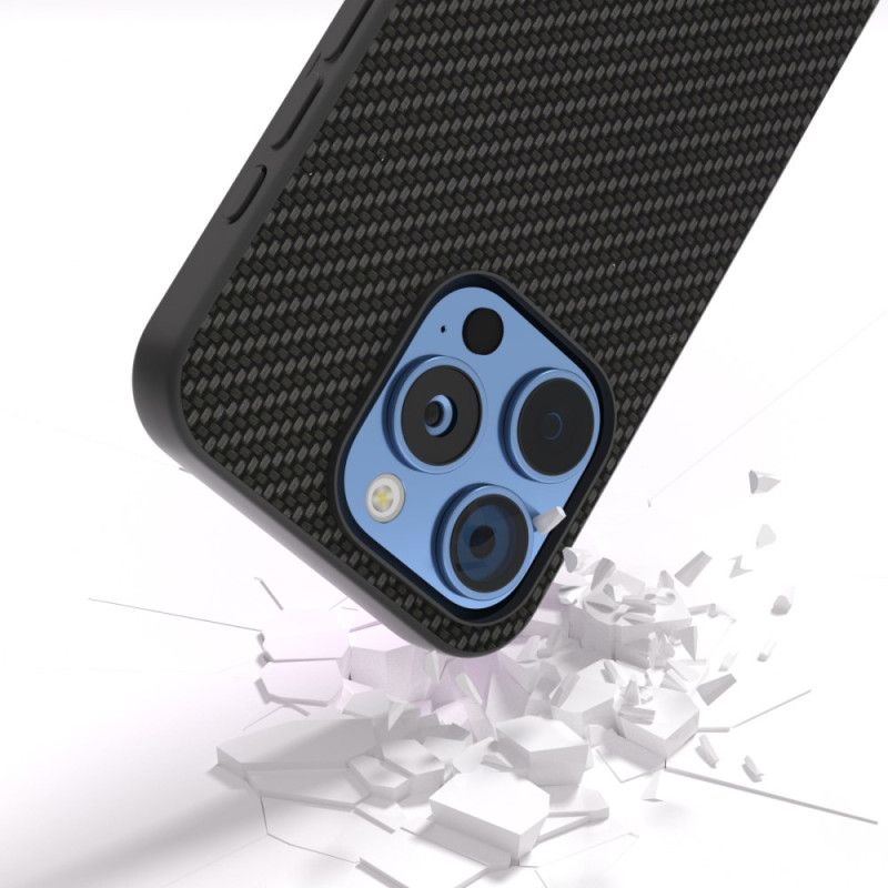 Hoesje Voor iPhone 16 Pro Abeel Koolstofvezel