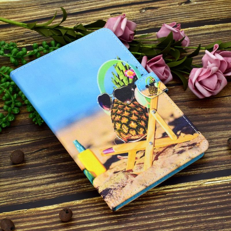 Cover Folio-hoesje Huawei MatePad T 8 Telefoonhoesje Strandananas