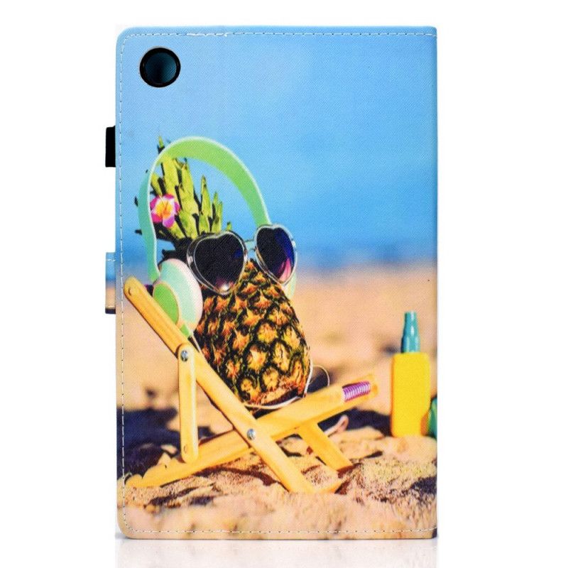 Cover Folio-hoesje Huawei MatePad T 8 Telefoonhoesje Strandananas