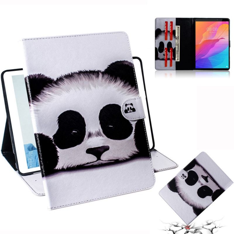 Flip Case Leren Huawei MatePad T 8 Pandakop