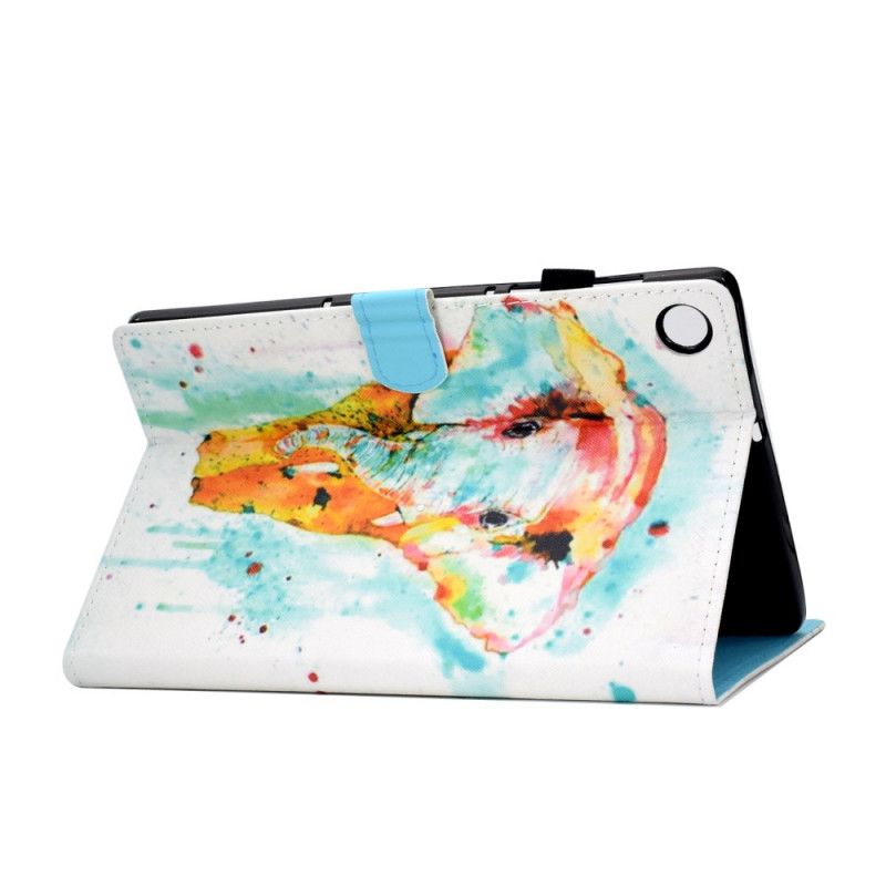 Leren Hoesje Huawei MatePad T 8 Aquarel Olifant