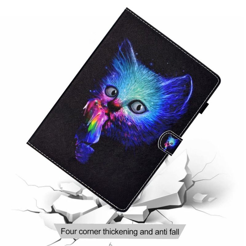 Leren Hoesje Huawei MatePad T 8 Psycho Cat