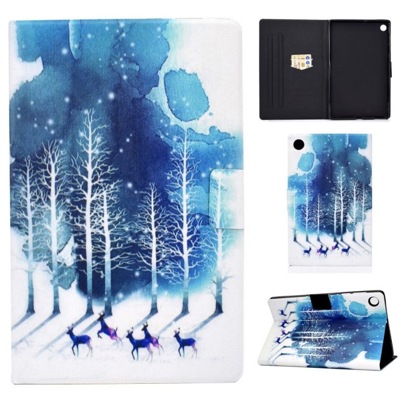 Leren Hoesje Huawei MatePad T 8 Winter