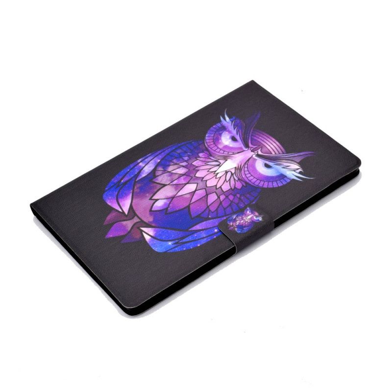 Leren Hoesje voor Huawei MatePad T 8 Onaangename Uil