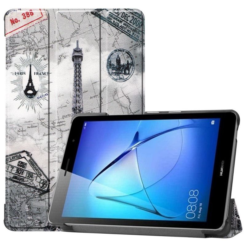 Smart Case Huawei MatePad T 8 Retro Eiffeltoren