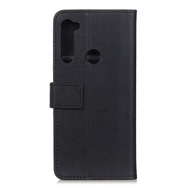 Flip Case Leren Samsung Galaxy M11 Klassiek Leereffect