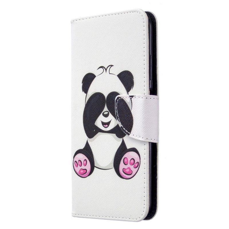 Cover Folio-hoesje Huawei P40 Lite Telefoonhoesje Leuke Panda