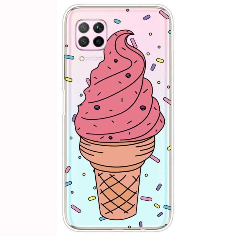 Cover Hoesje Huawei P40 Lite Telefoonhoesje Ijs