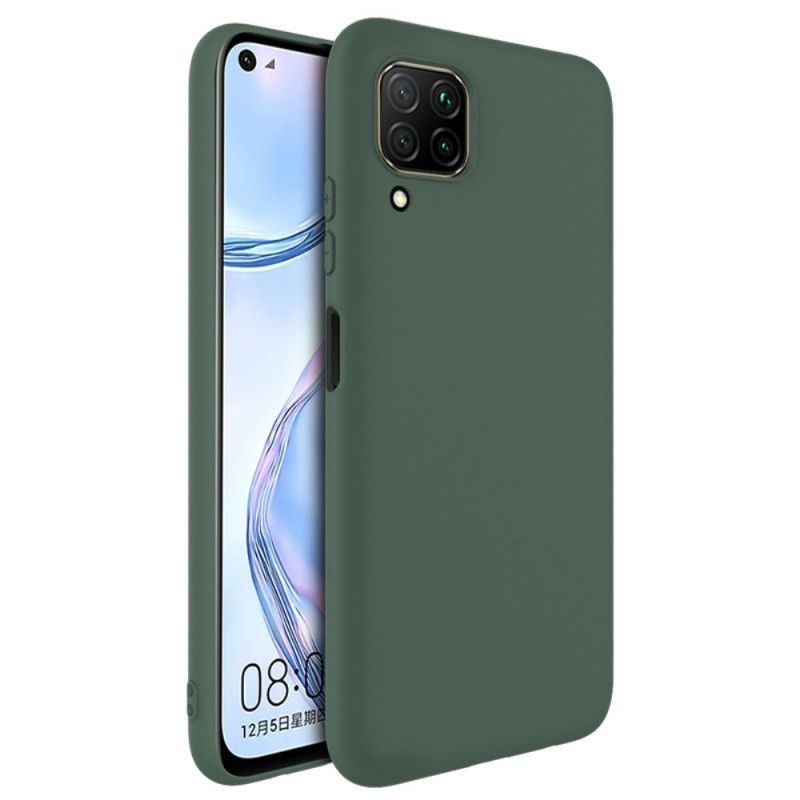 Hoesje Huawei P40 Lite Donkerblauw Zwart Imak Mate Uc-1 Serie