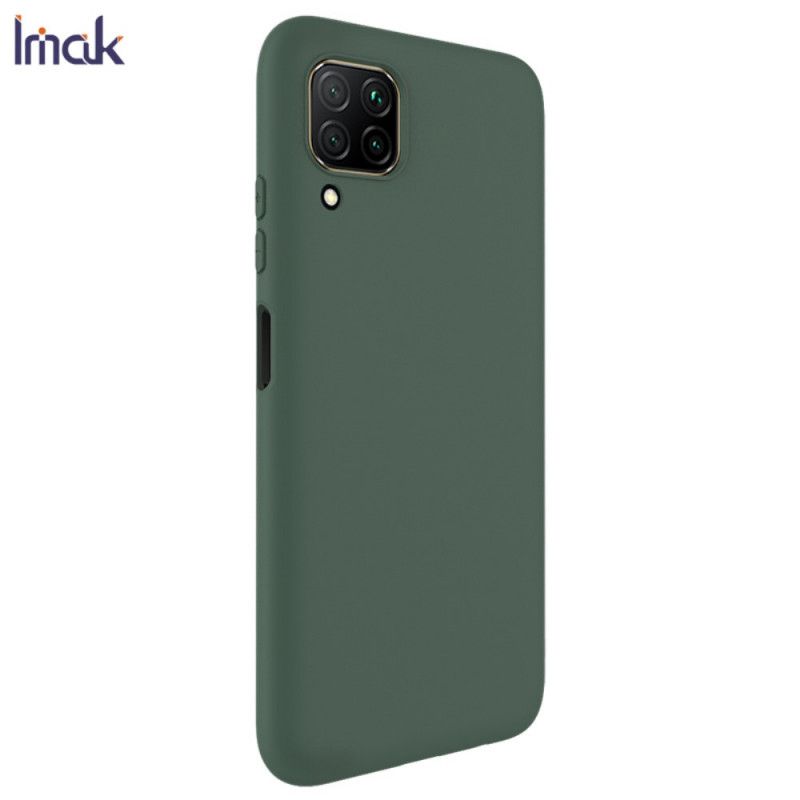 Hoesje Huawei P40 Lite Donkerblauw Zwart Imak Mate Uc-1 Serie