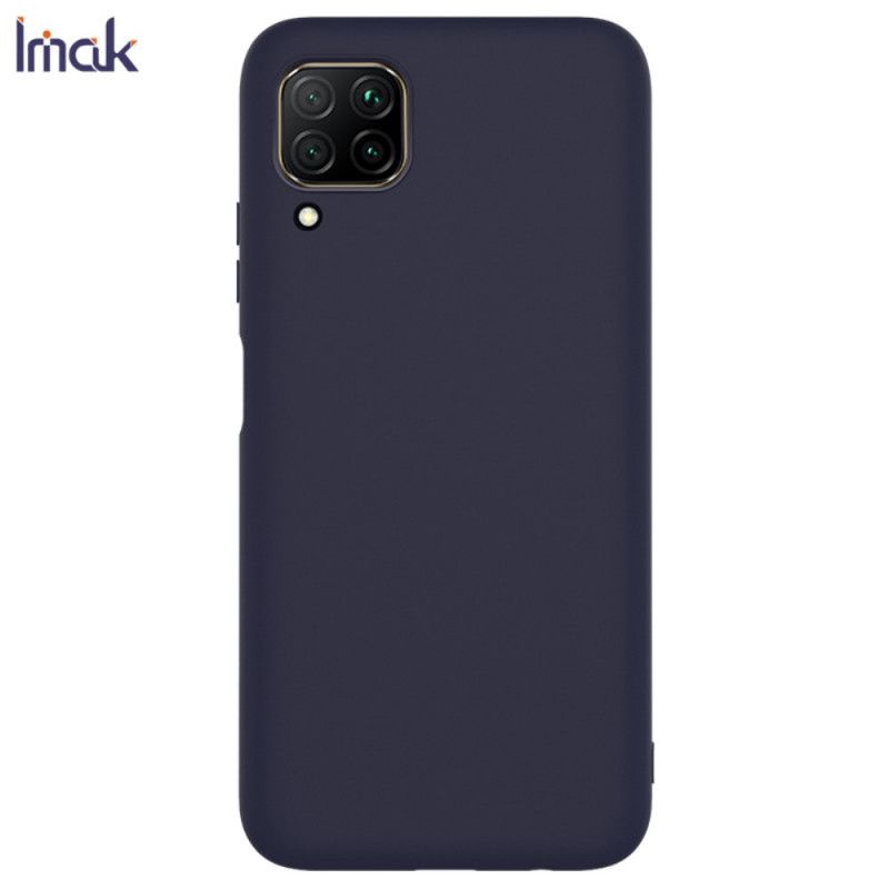 Hoesje Huawei P40 Lite Donkerblauw Zwart Imak Mate Uc-1 Serie