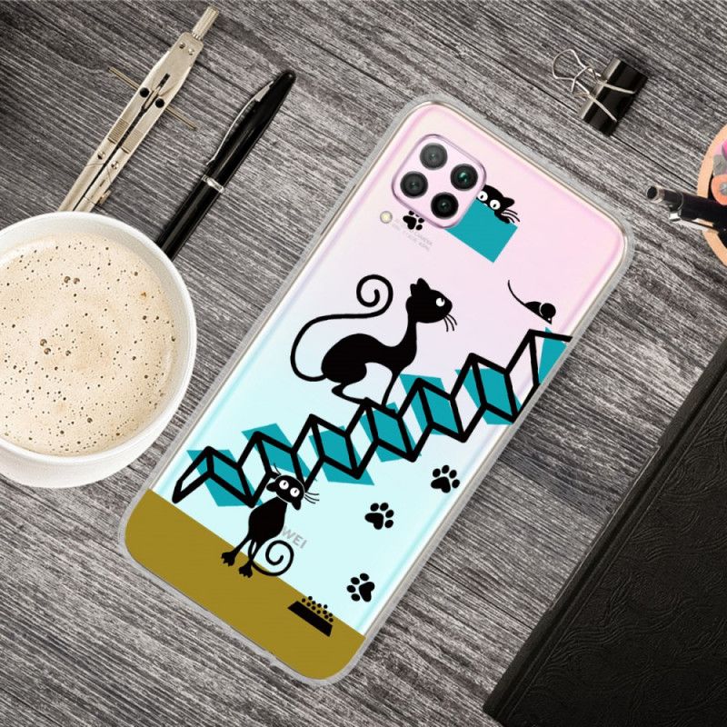 Hoesje Huawei P40 Lite Grappige Katten