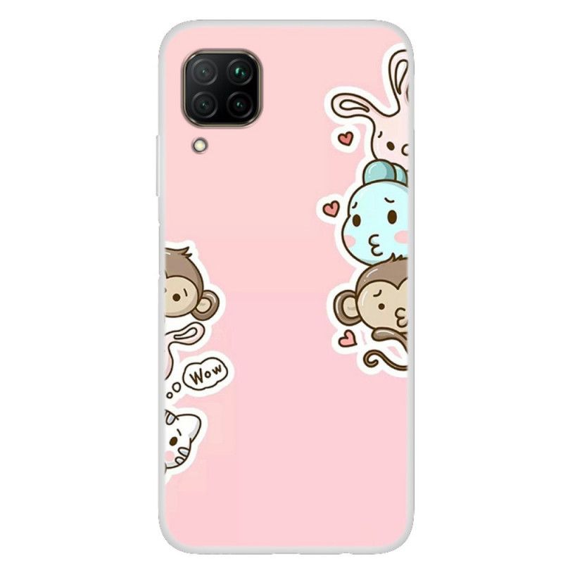 Hoesje Huawei P40 Lite Wauw Dieren