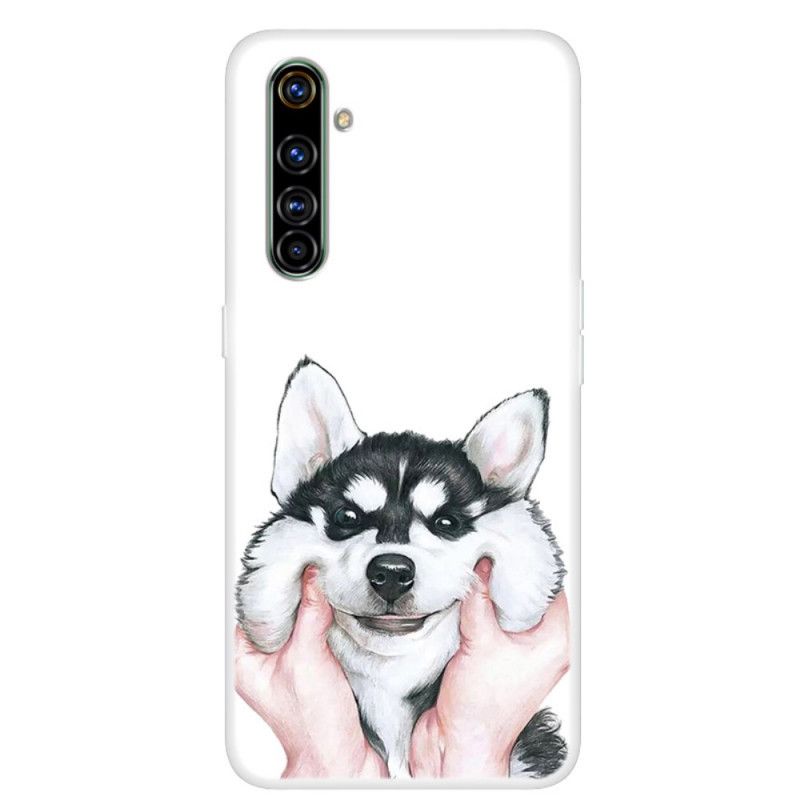 Hoesje voor Realme 6 Glimlach Hond