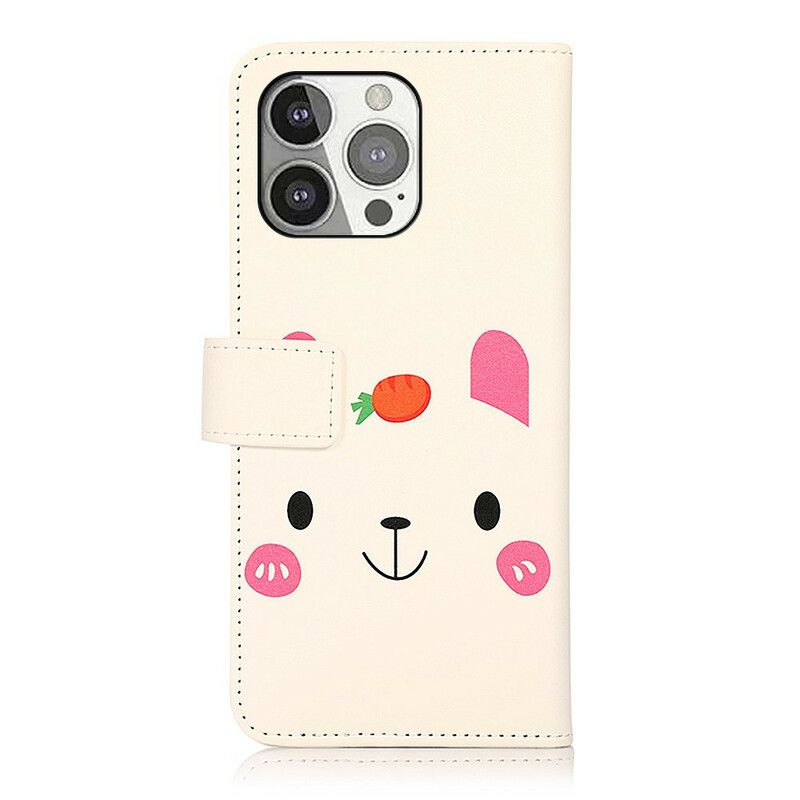 Bescherming Hoesje iPhone 13 Pro Leuke Cartoon