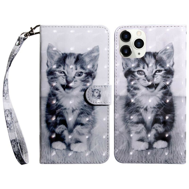 Bescherming Hoesje iPhone 13 Pro Lichtvlek Ignace The Kitten