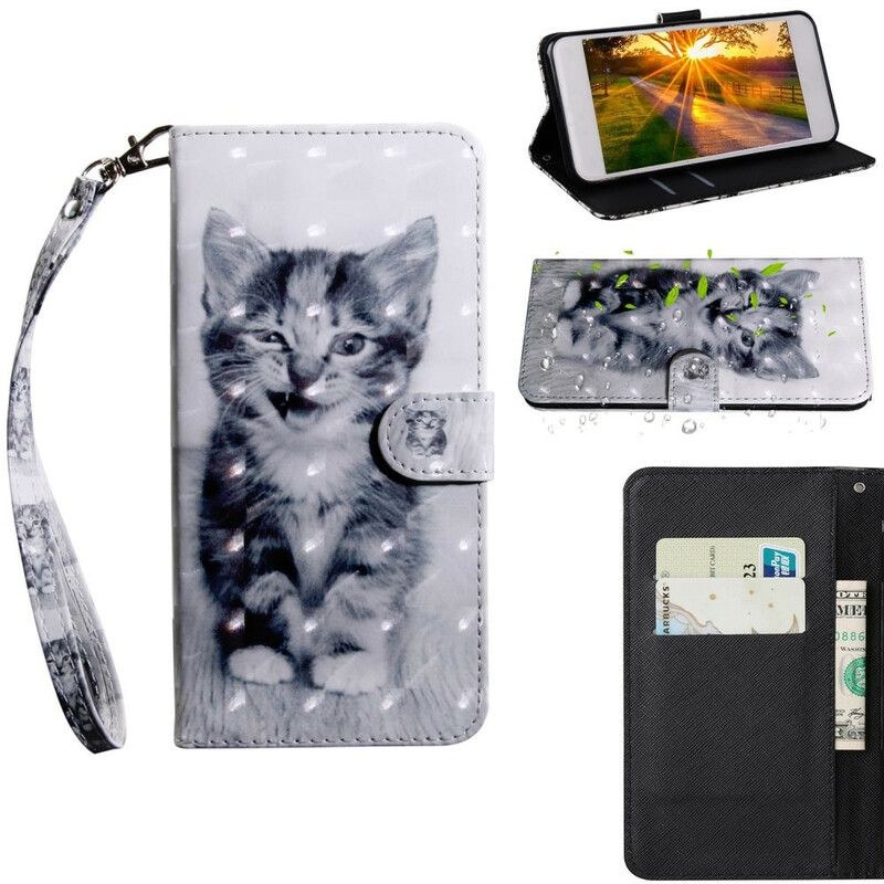 Bescherming Hoesje iPhone 13 Pro Lichtvlek Ignace The Kitten