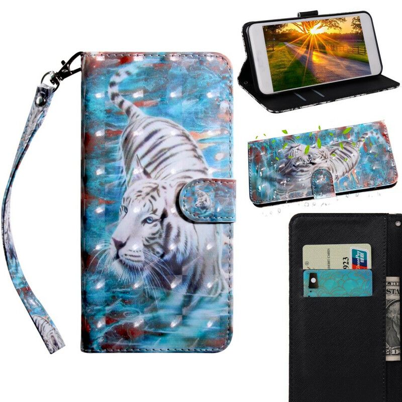 Bescherming Hoesje iPhone 13 Pro Lichtvlek Lucien The Tiger