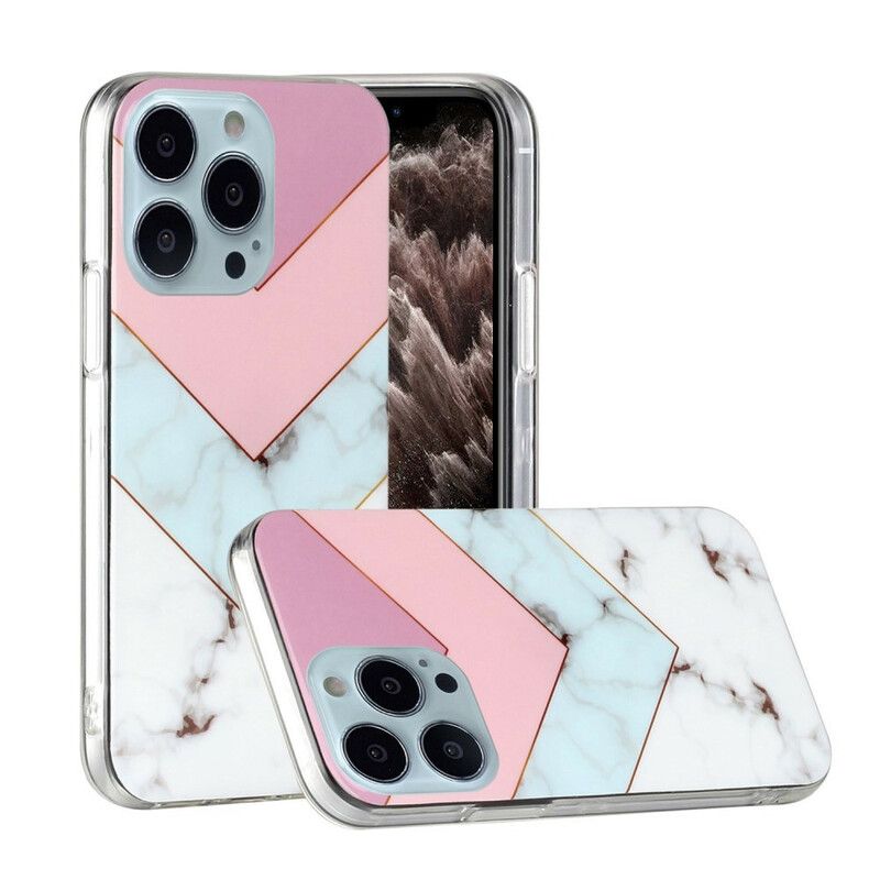 Case Hoesje iPhone 13 Pro Telefoonhoesje Marmer Variatie