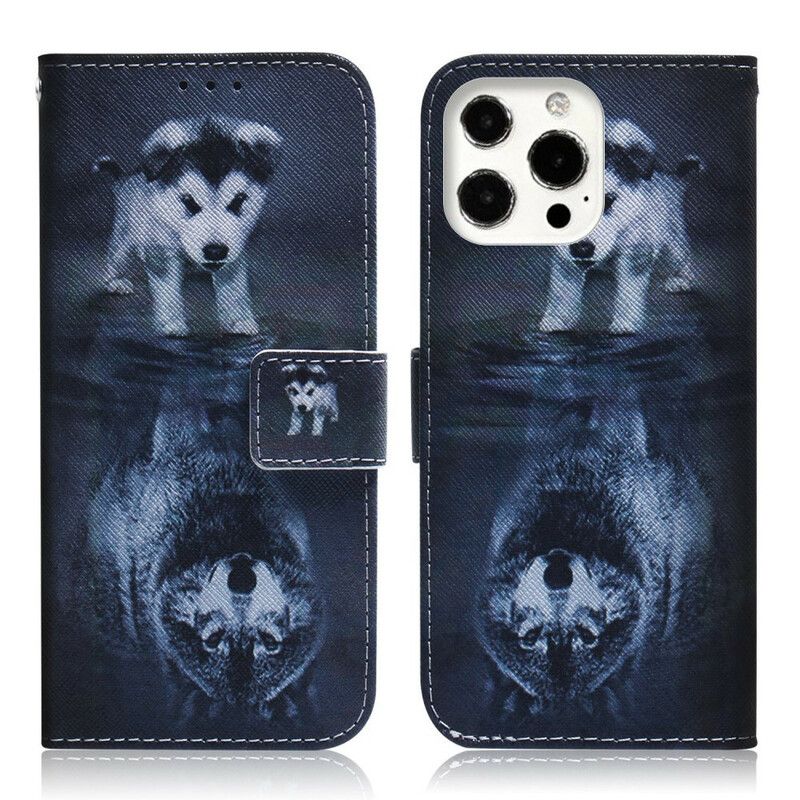 Folio-hoesje iPhone 13 Pro Ernesto De Wolf