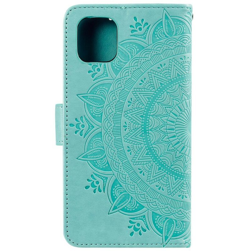 Folio-hoesje iPhone 13 Pro Mandala Zon