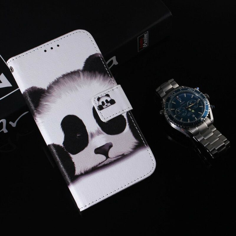 Folio-hoesje iPhone 13 Pro Panda Gezicht