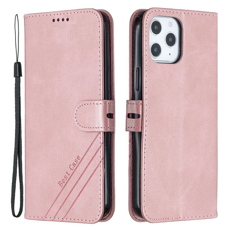 Folio-hoesje iPhone 13 Pro Telefoonhoesje Kunstleer Beste Case