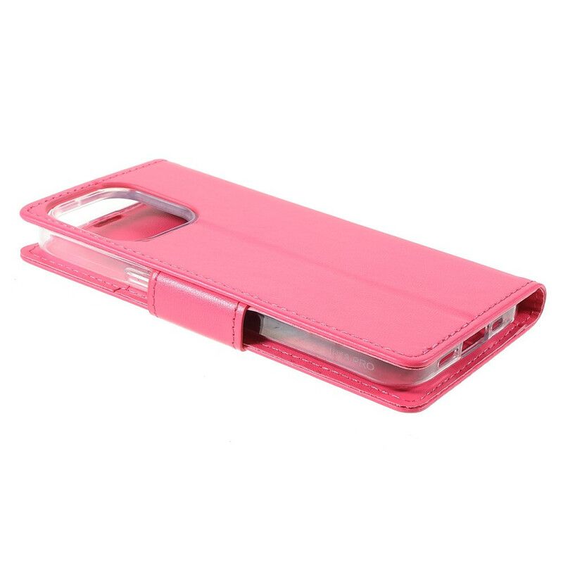 Folio-hoesje iPhone 13 Pro Telefoonhoesje Mercury Goospery Bravo Dagboek