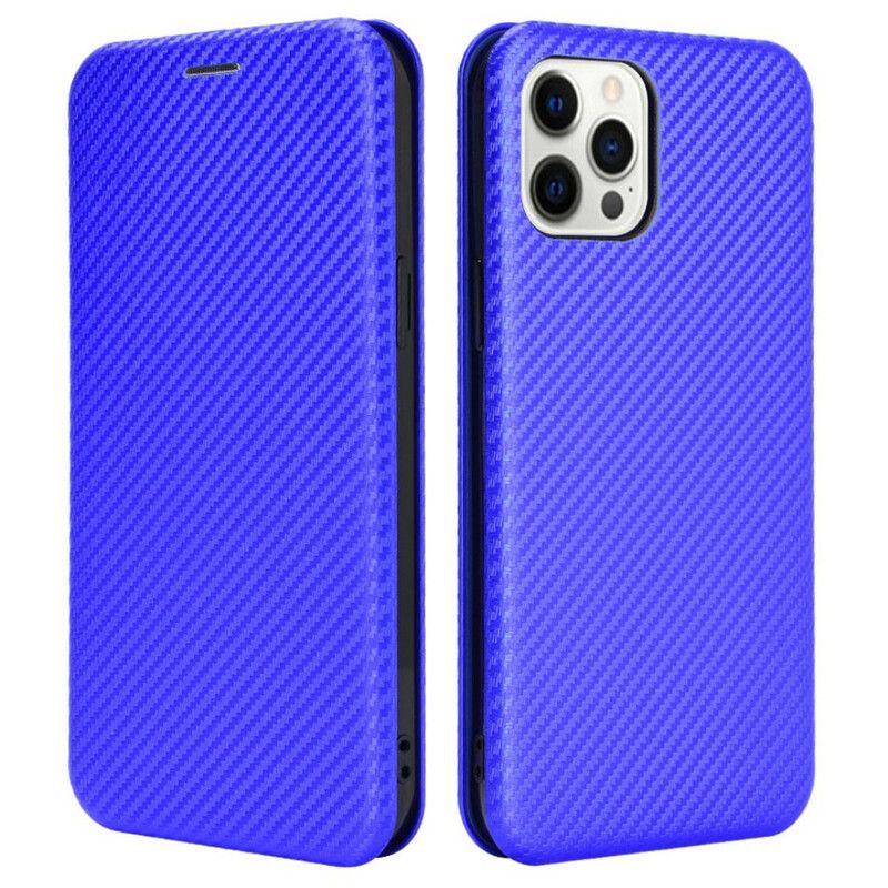 Folio-hoesje Voor iPhone 13 Pro Koolstofvezel