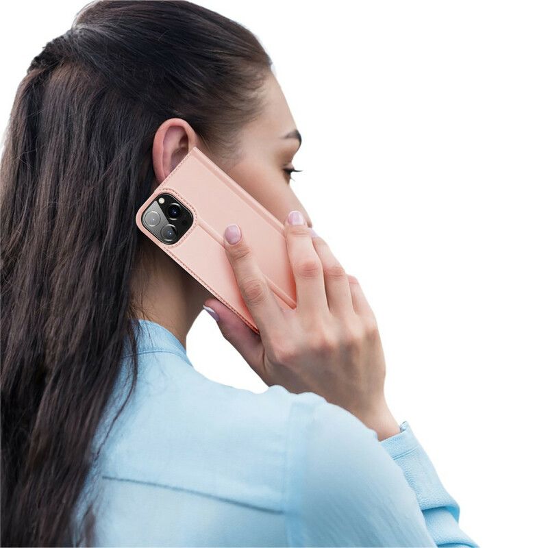 Folio-hoesje Voor iPhone 13 Pro Skin Pro Series Dux Ducis