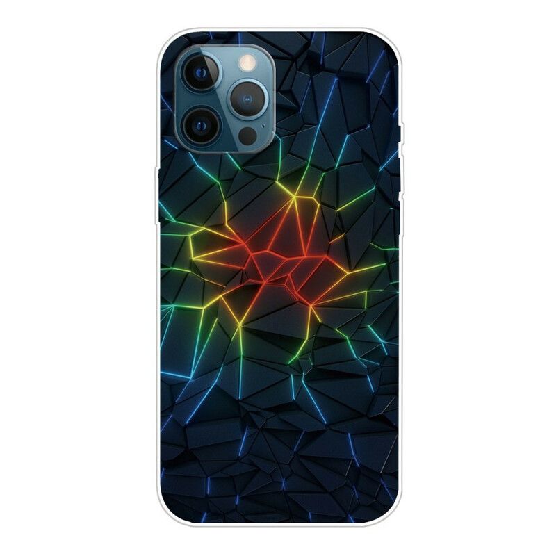 Hoesje iPhone 13 Pro Geometrie Bescherming Hoesje