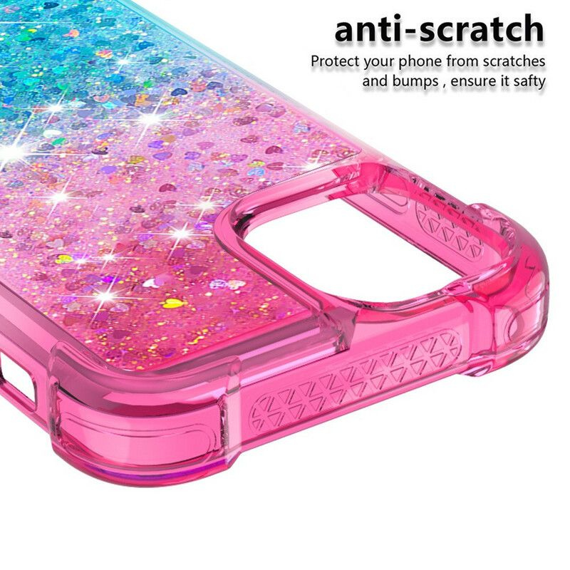 Hoesje iPhone 13 Pro Glitterkleuren