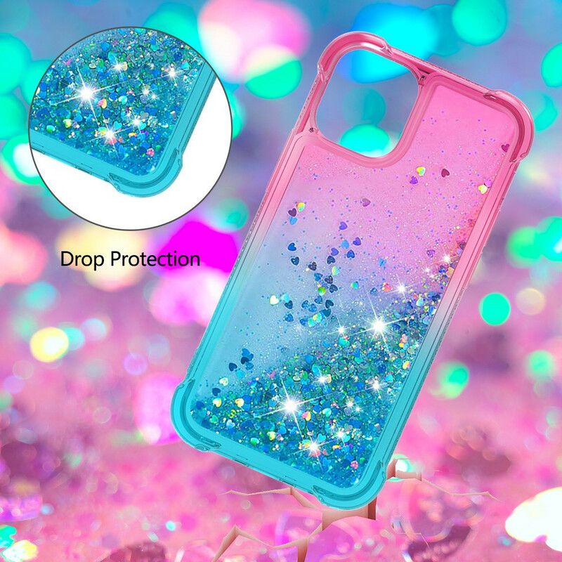 Hoesje iPhone 13 Pro Glitterkleuren