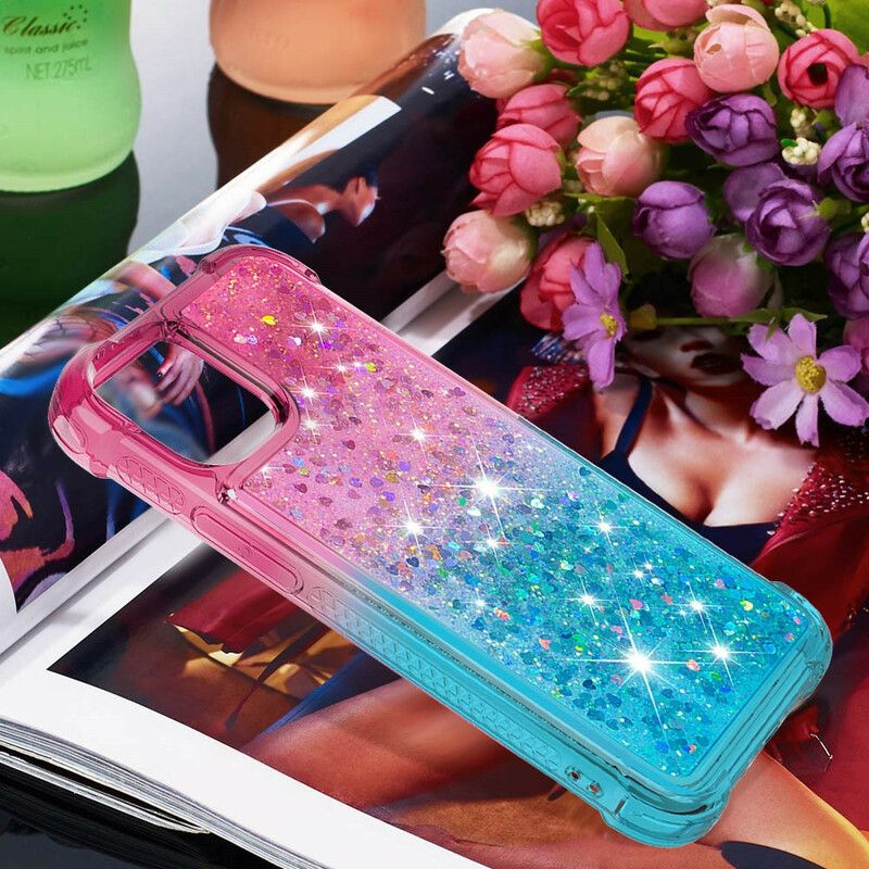 Hoesje iPhone 13 Pro Glitterkleuren