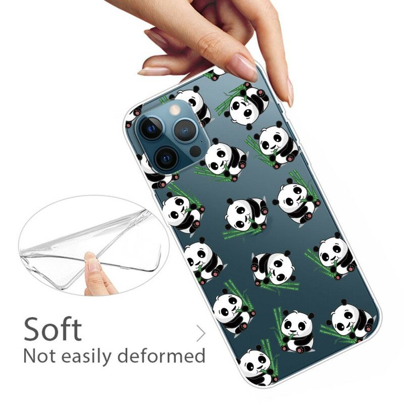 Hoesje iPhone 13 Pro Kleine Panda's