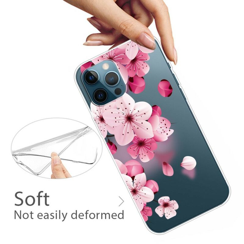 Hoesje Voor iPhone 13 Pro Bloemen Premium