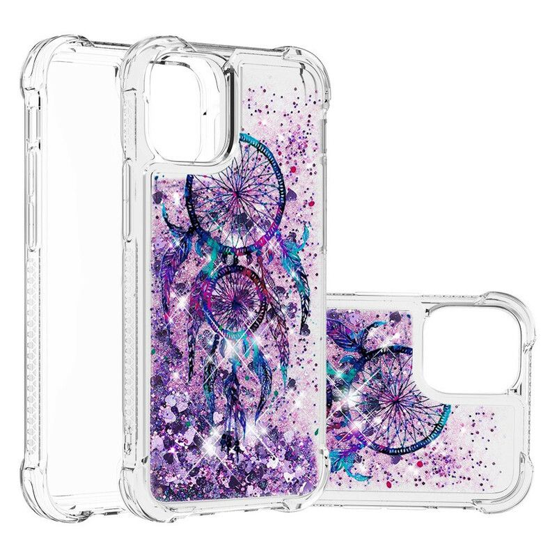 Hoesje Voor iPhone 13 Pro Glitter Dromenvanger