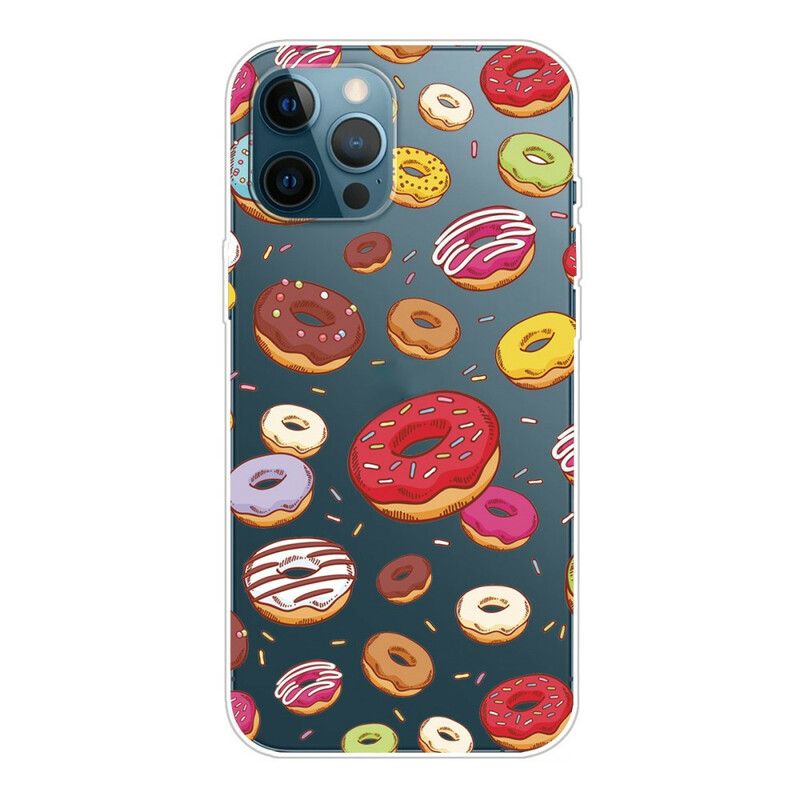 Hoesje Voor iPhone 13 Pro Liefde Donuts