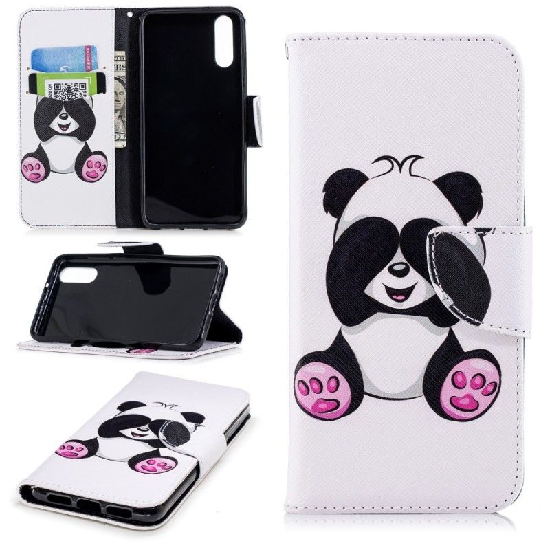 Bescherming Hoesje Huawei P20 Telefoonhoesje Leuke Panda