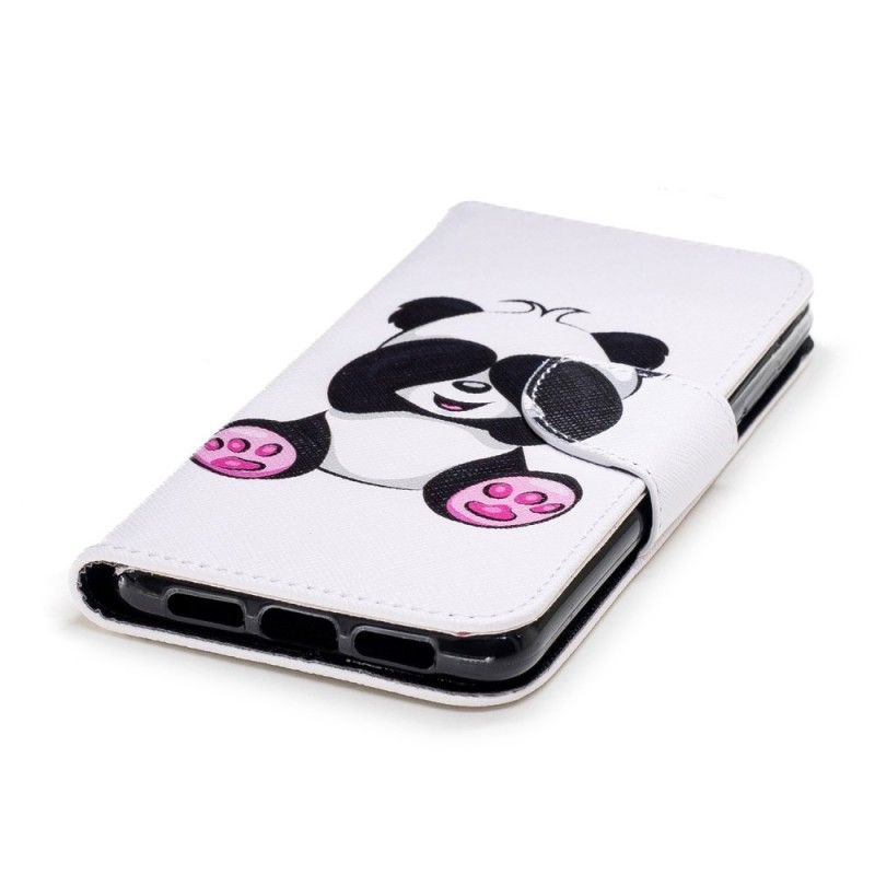 Bescherming Hoesje Huawei P20 Telefoonhoesje Leuke Panda