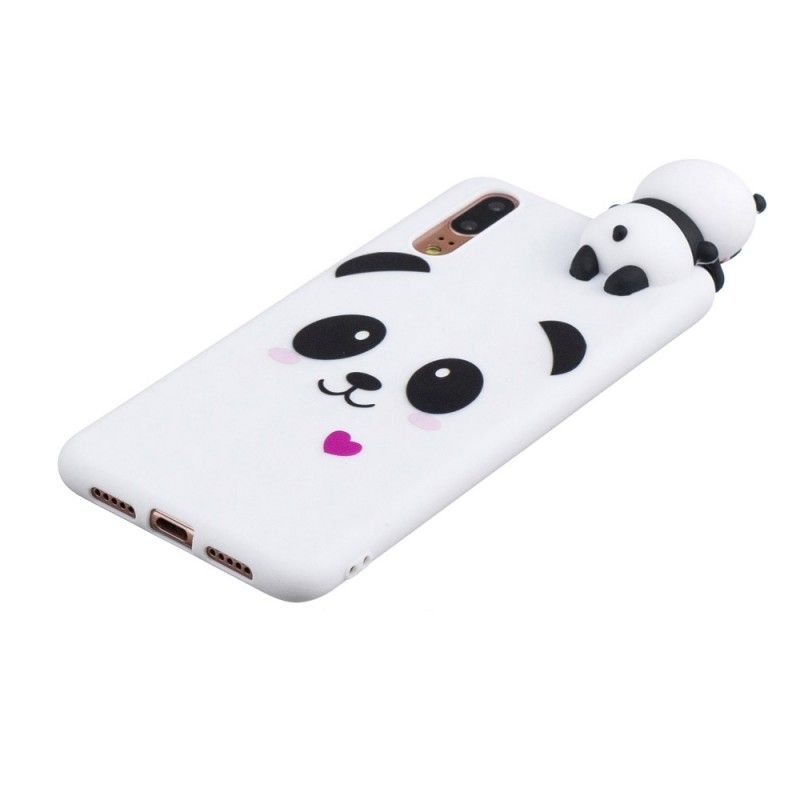 Hoesje Huawei P20 Leuke 3D Panda