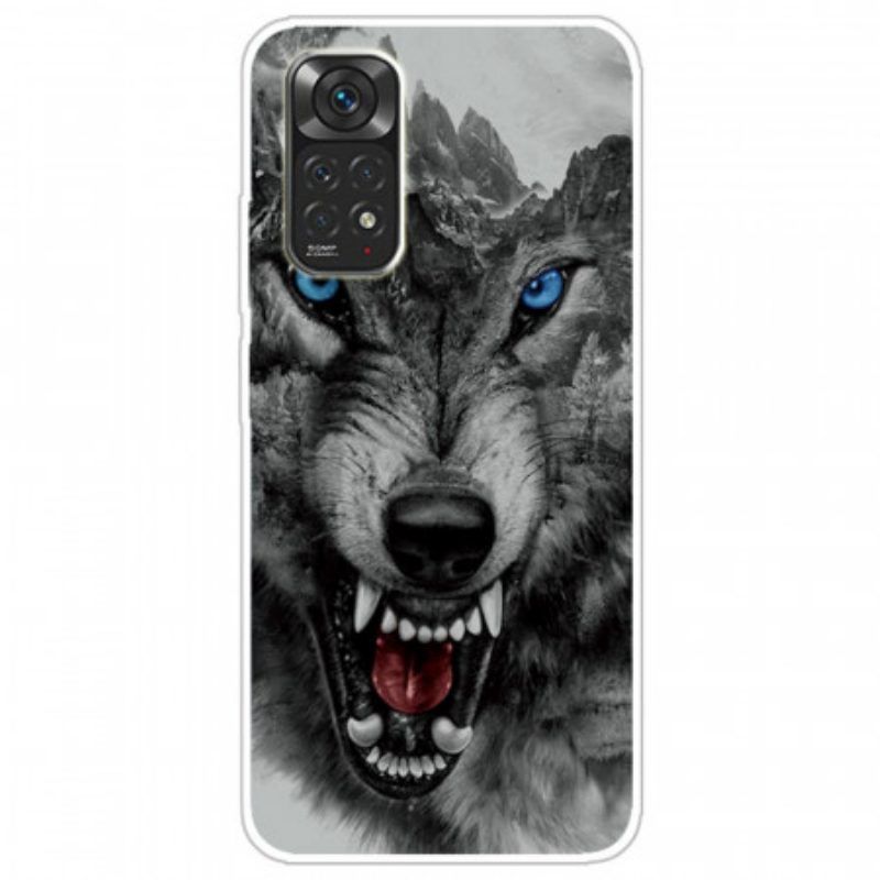 Hoesje voor Xiaomi Redmi Note 11 Pro / 11 Pro 5G Woeste Wolf