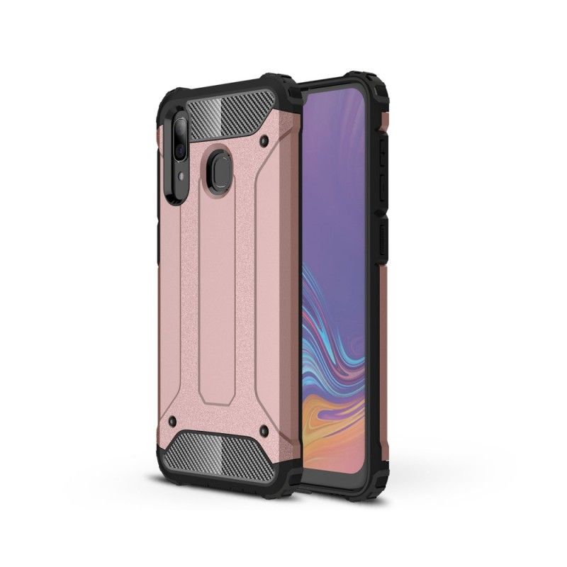 Cover Hoesje Samsung Galaxy A30 Wit Zwart Telefoonhoesje Overlevende