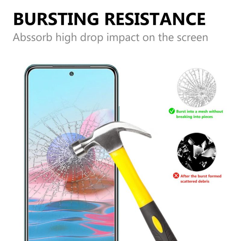 Bescherming Van Gehard Glas Voor Het Xiaomi Redmi Note 10 / Note 10S Scherm