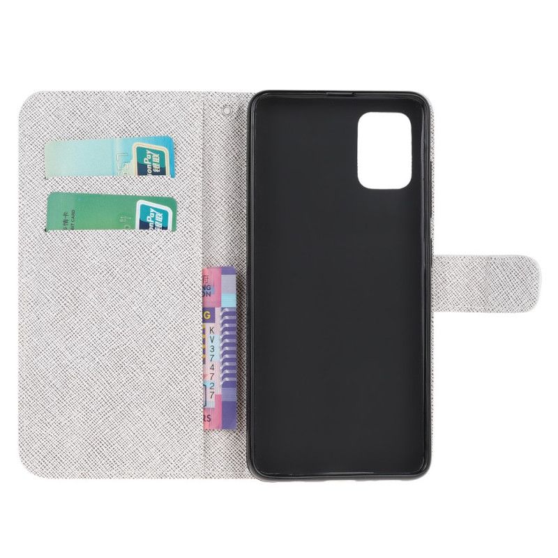 Leren Hoesje voor Xiaomi Redmi Note 10 / Note 10S Levering Van String Katten